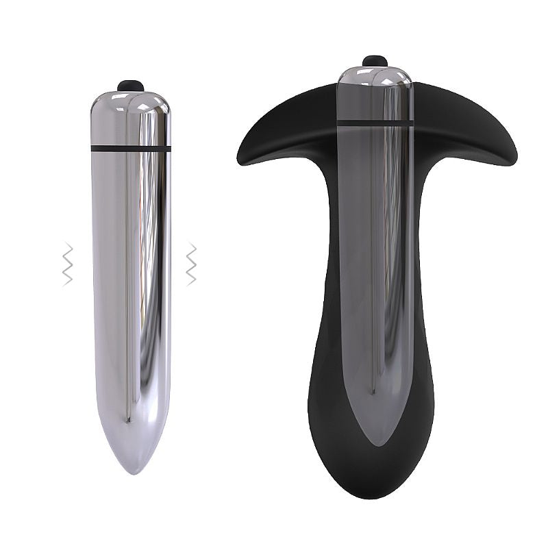 Plug Anal Com Vibração - Diamond - 10 Cm - 1326