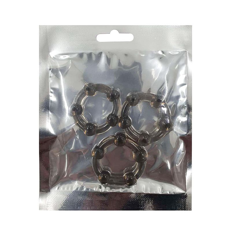 Kit 3 Aneis Penianos Silicone -7308