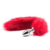 Plug Anal Rabo de Raposa - Vermelho - 5862