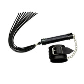 Kit Bracelete Com Chicote Preto -L188