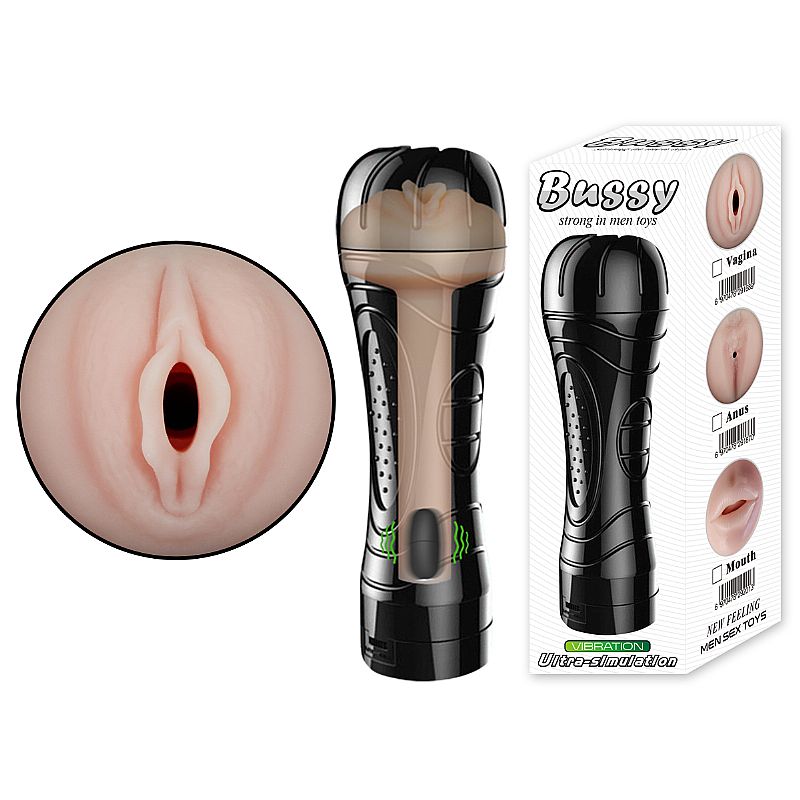 Masturbador Lanterna Com Vibração -Vagina - 7578