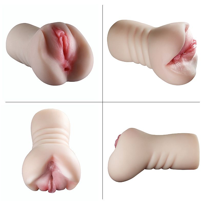 Masturbador Masculino Formato Vagina e Ânus - Lion - 7558