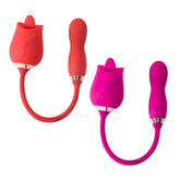Rosa com lingua Bullet com Dedilhar / Tapping 7867