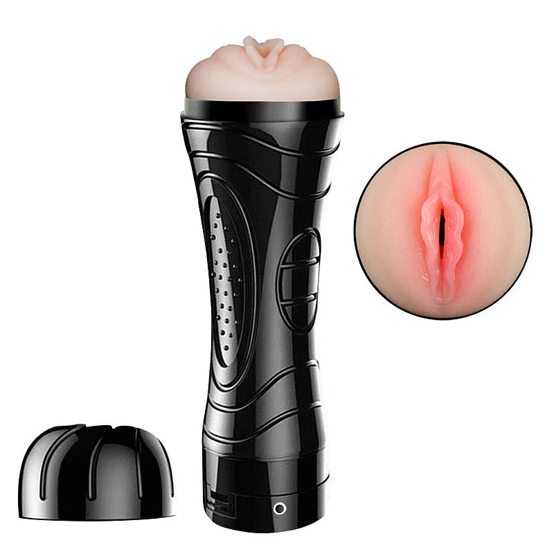 Masturbador Lanterna Recarregável Vagina - 8278