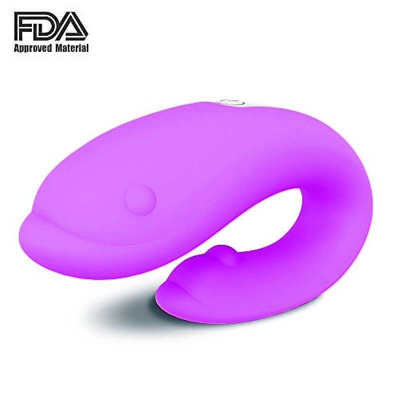Vibrador Para Casais - Golfinho - 5789