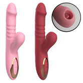 Vibrador Duplo Movimento Lingua - 8243