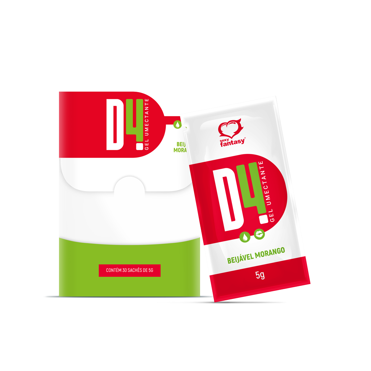 D4 Sache Lubrificante Íntimo - 5G