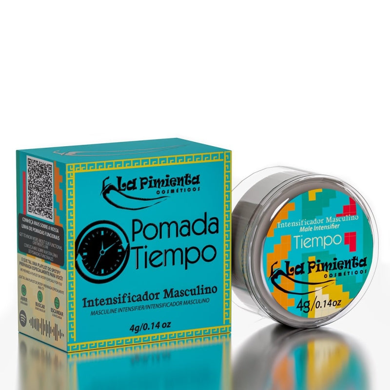 Pomada Tiempo - Prolongue o Prazer
