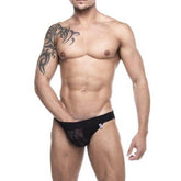 Jock Arrastão Preto Sem Forro -Sd014P