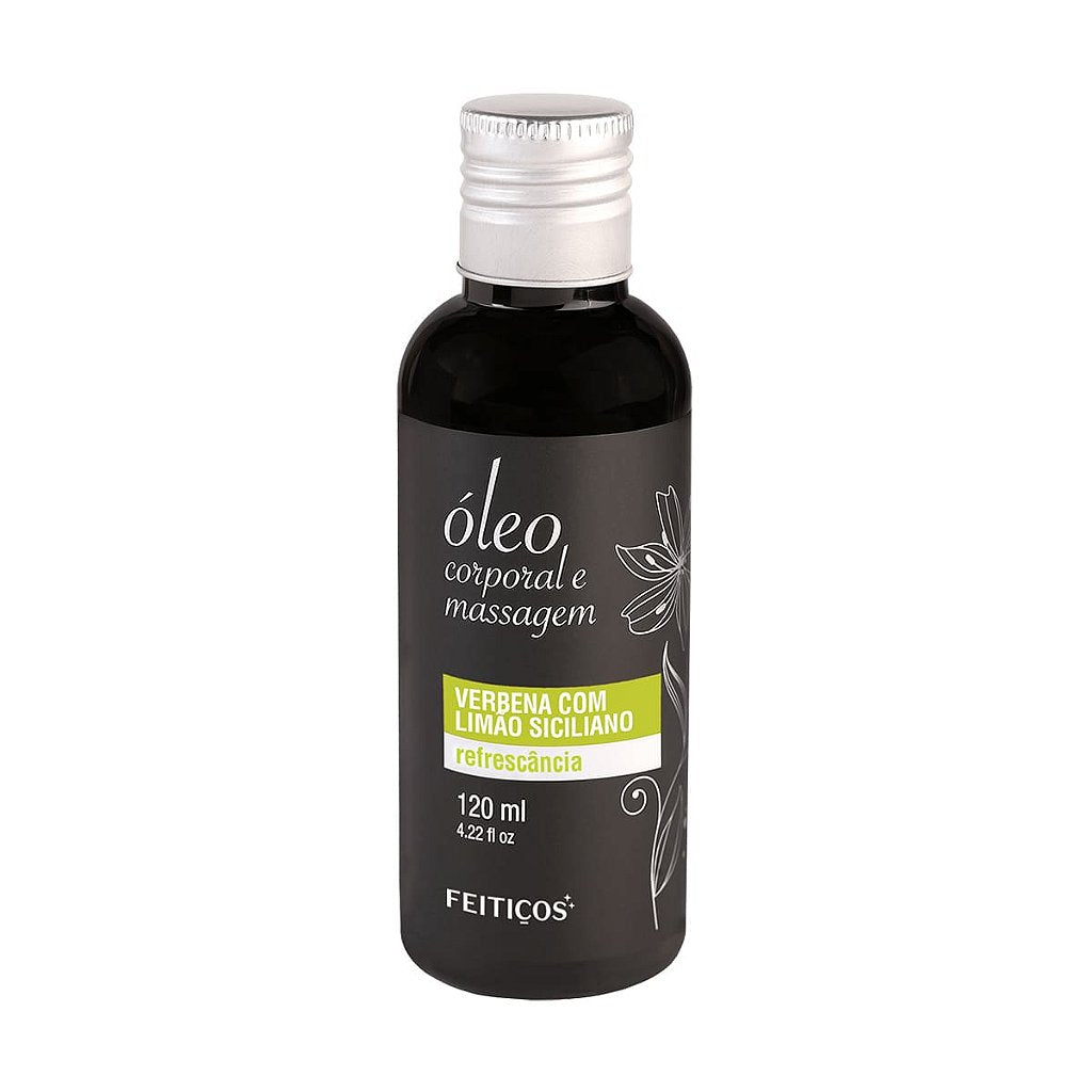 Óleo Corporal - Verbena E Limão Siciliano -Refrescância