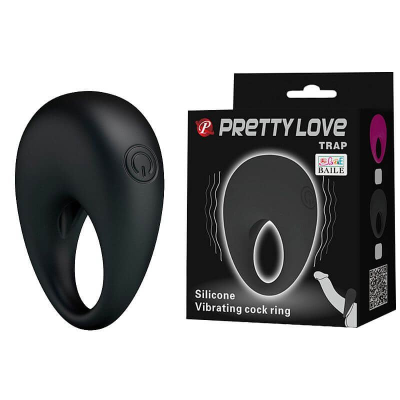 Anel Peniano Vibratório Slim - Trap -1200