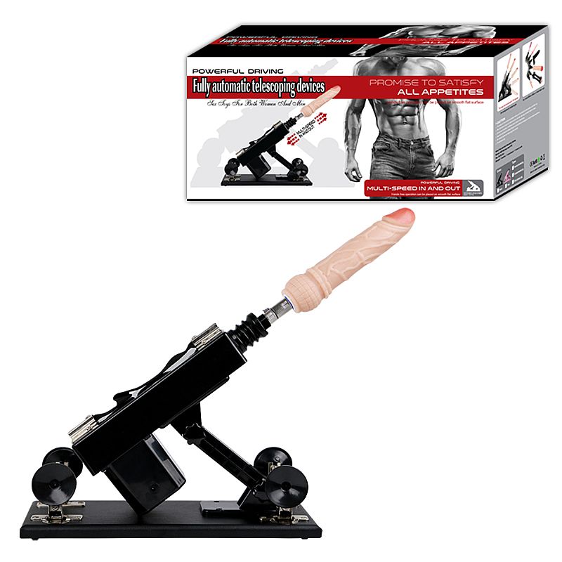 Máquina do Sexo com 2 Dildos - Powerful Driving -  6527