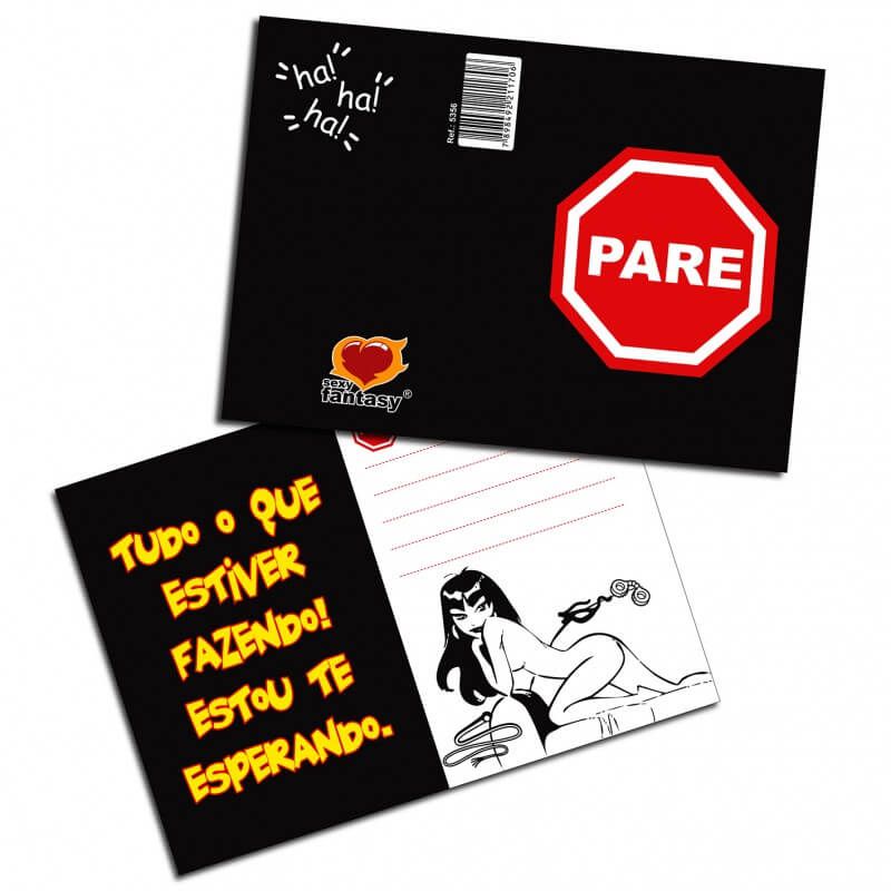 Cartão Pare -5356