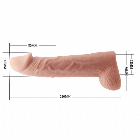 Capa Peniana Macia  21Cm (13 cm interno) - 6740