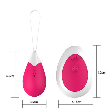 Vibrador Egg Gota Com Controle Sem Fio - 6752