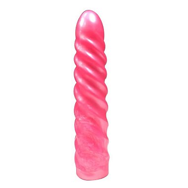 Plug Rosa Ondulado Sem Vibrador
