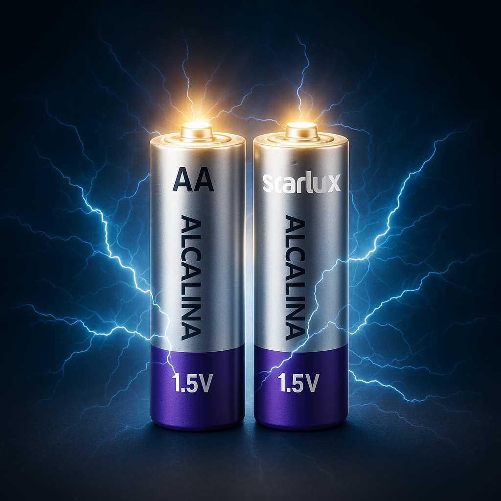 Pilha Alcalina AA² - Starlux