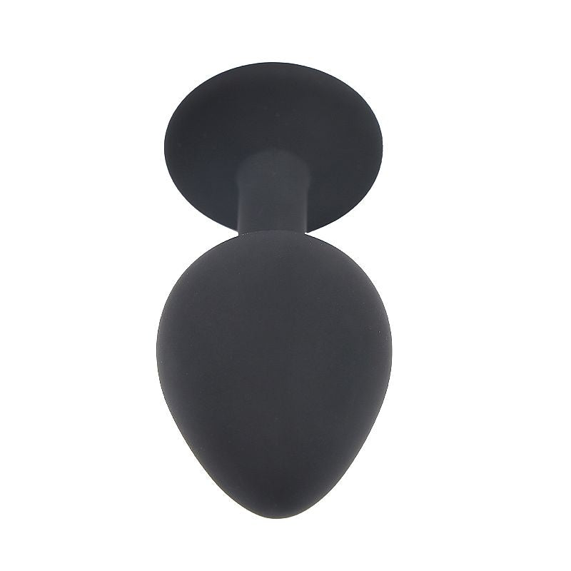 Plug Silicone com Joia Redonda - M - 7203