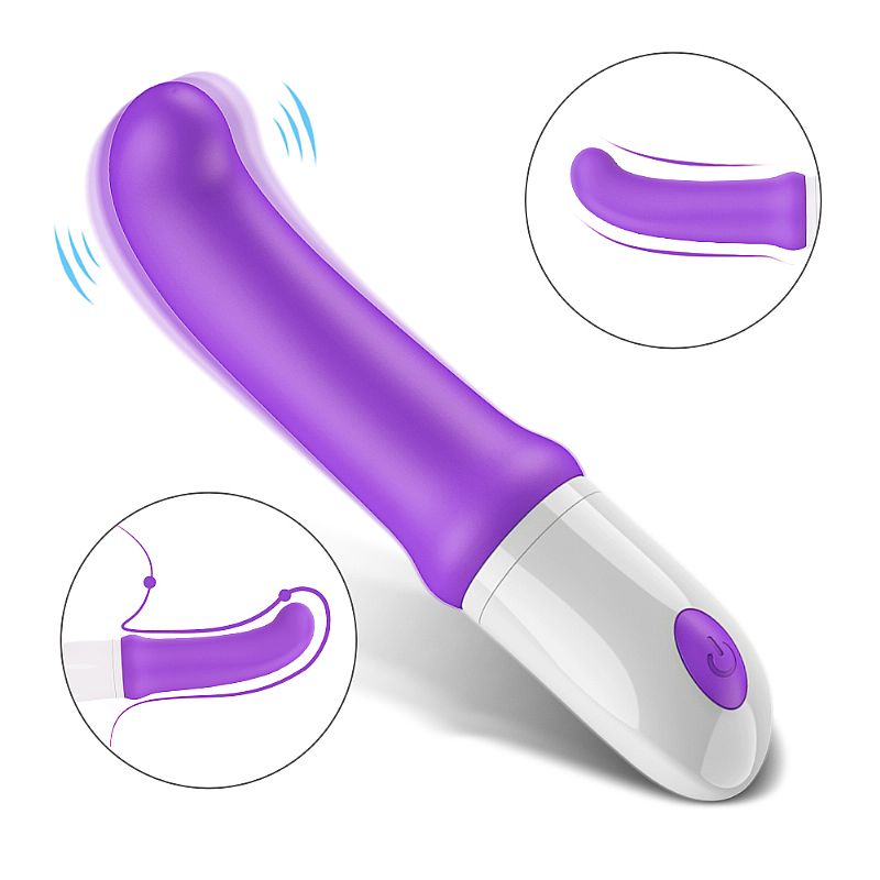 Vibrador Liso Ponto G Vibração Forte - 7260