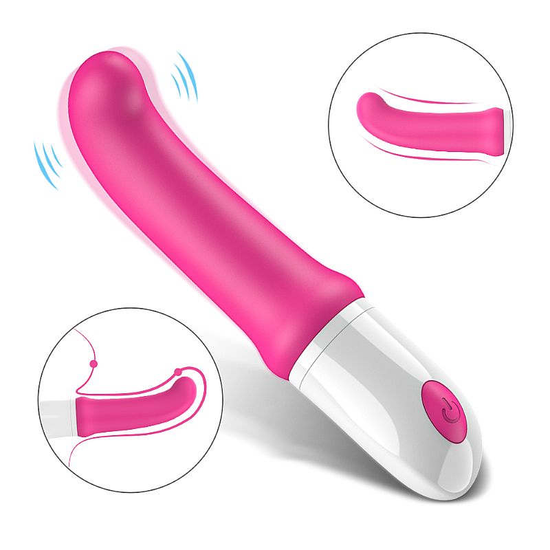 Vibrador Liso Ponto G Vibração Forte - 7260