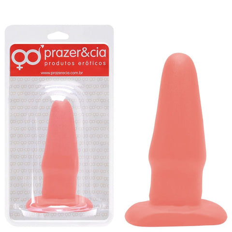 Plug Anal De Borracha Maciço 13x4,3cm - 07795