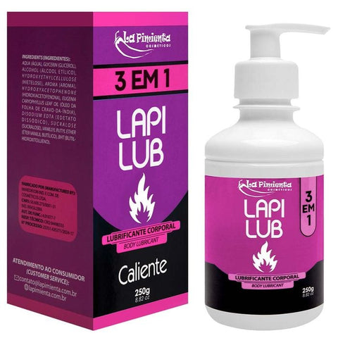 Lapi Lub 3 Em 1 Caliente 250g La Pimienta - 35167