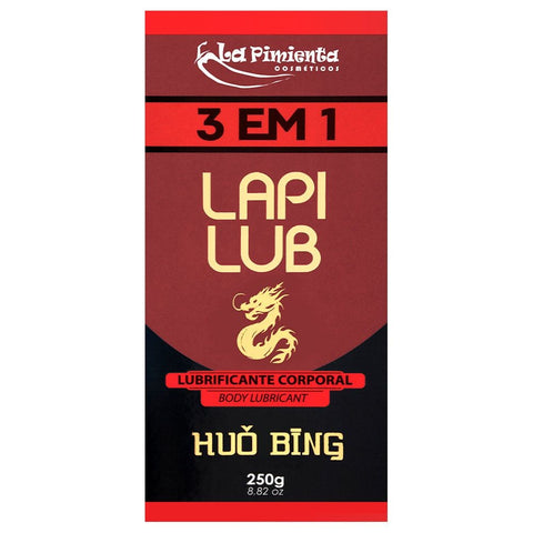Lapi Lub 3 Em 1 Huo Bing Lubrificante Hot Ice 250g - 35168