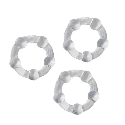 Kit 3 Aneis Penianos Silicone -7308
