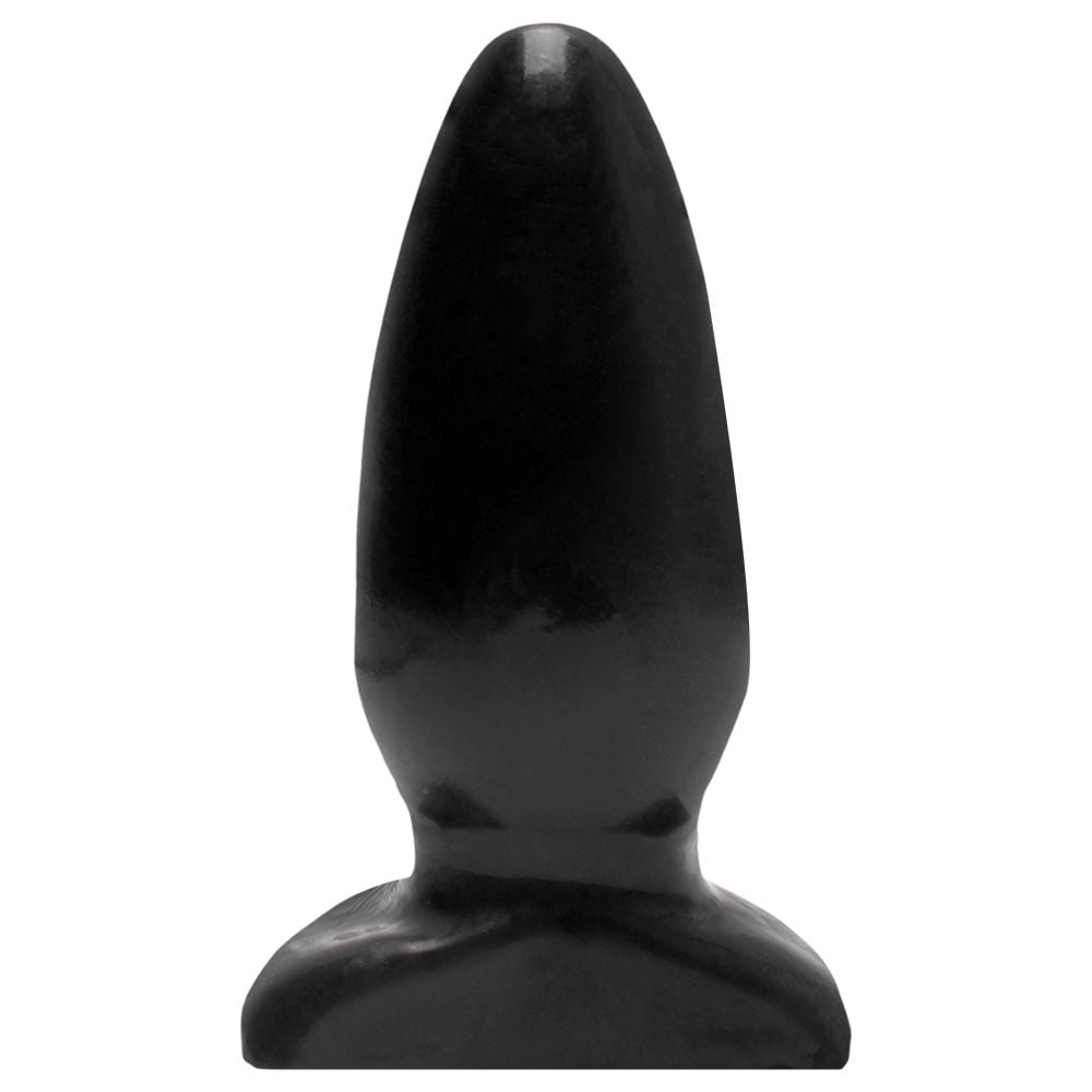 Plug Anal Borracha Maciço 10X3,5Cm - 30321