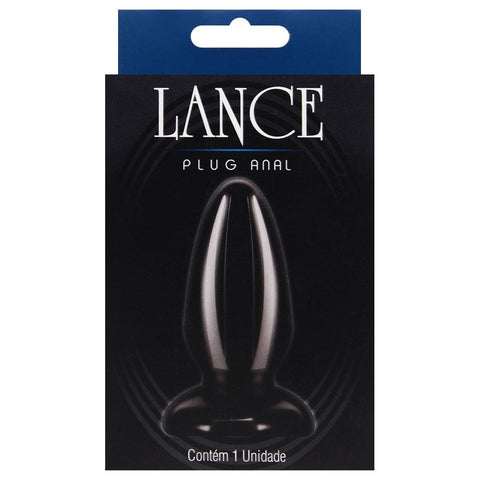 Plug Anal Borracha Maciço 10X3,5Cm - 30321