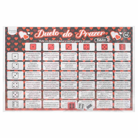 Jogo Duelo Do Prazer Fetiche Diversão Ao Cubo - 36313