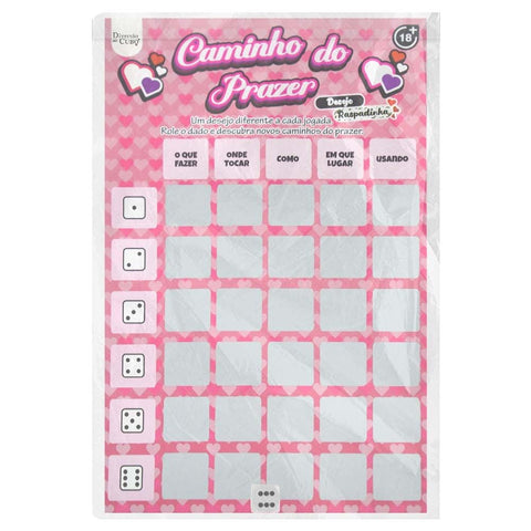 Jogo Raspadinha Caminho Do Prazer Diversão Ao Cubo - 36455