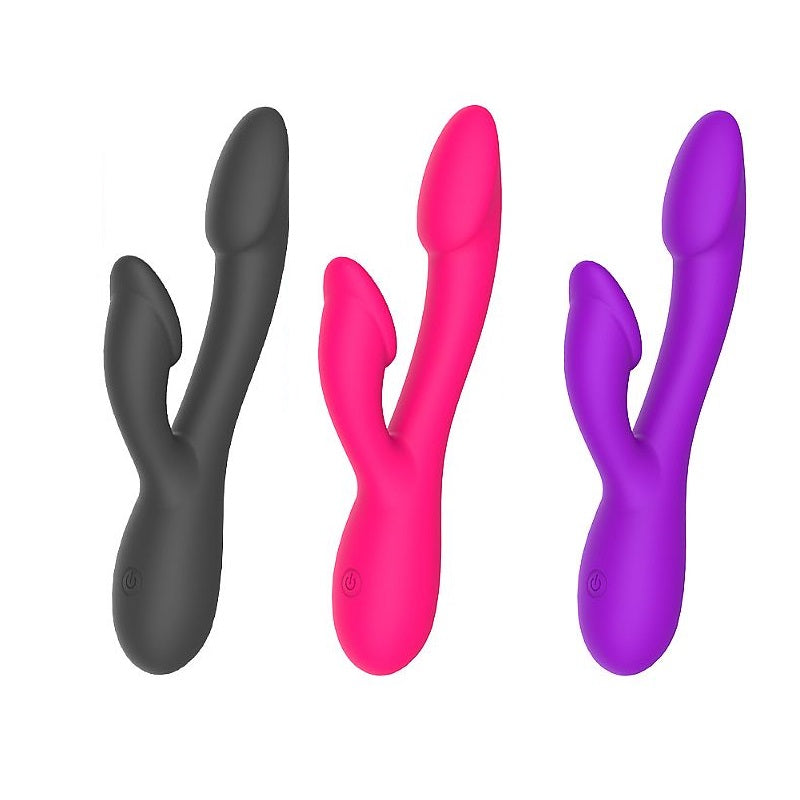Vibrador Duplo Ponto G e Clitoris - 7136
