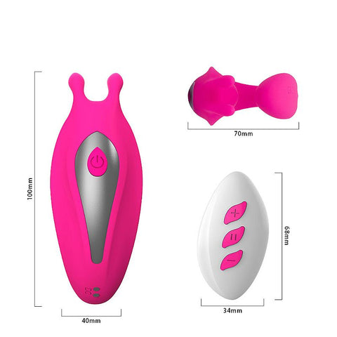 Vibrador de Casal com Controle Remoto - Mody - 7403