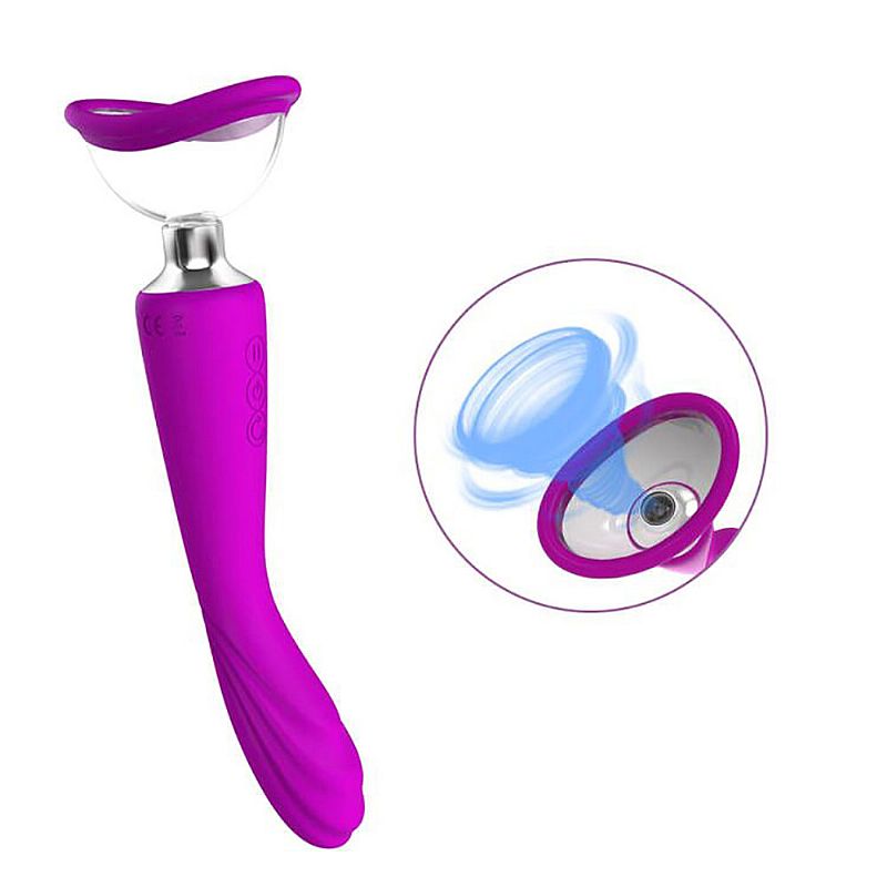 2 Em 1 Vibrador & Sugador - 7396