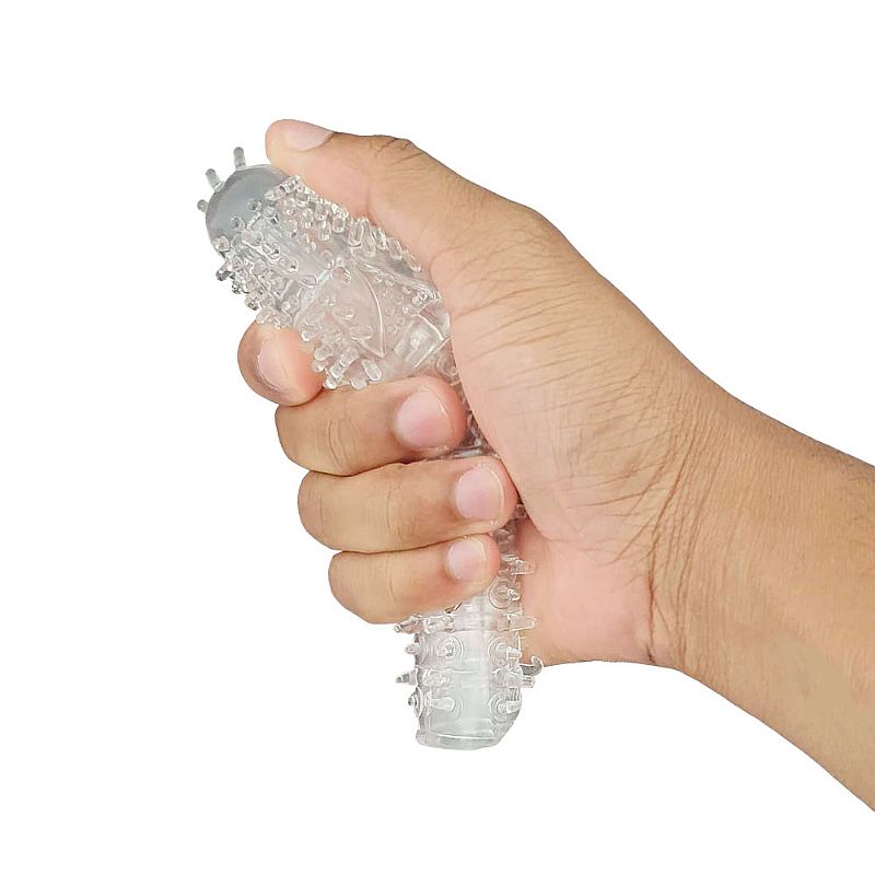 Capa Peniana Texturizada em Silicone - 1030