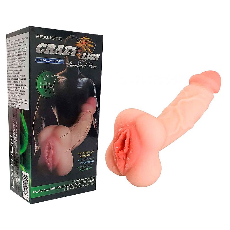 Masturbador Masculino Pênis e Vagina - 7509