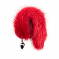 Plug Anal Rabo de Raposa - Vermelho - 5862