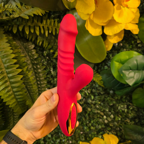 Vibrador Duplo Movimento Lingua - 8243