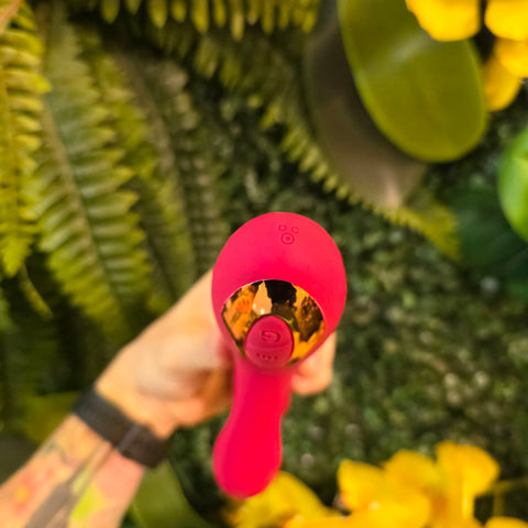 Vibrador Duplo Movimento Lingua - 8243