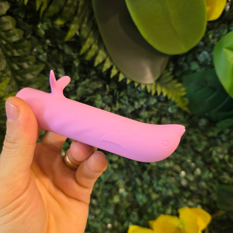 Vibrador de Ponto G - Golfinho Recarregável Tina - 8731
