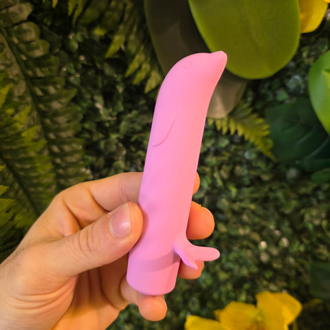 Vibrador de Ponto G - Golfinho Recarregável Tina - 8731