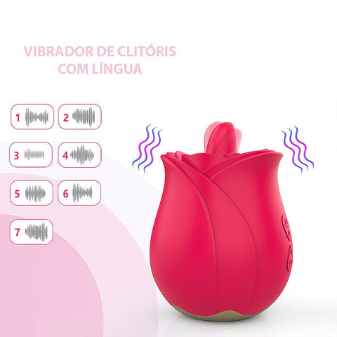 Rosa simuladora de sexo oral - 7550