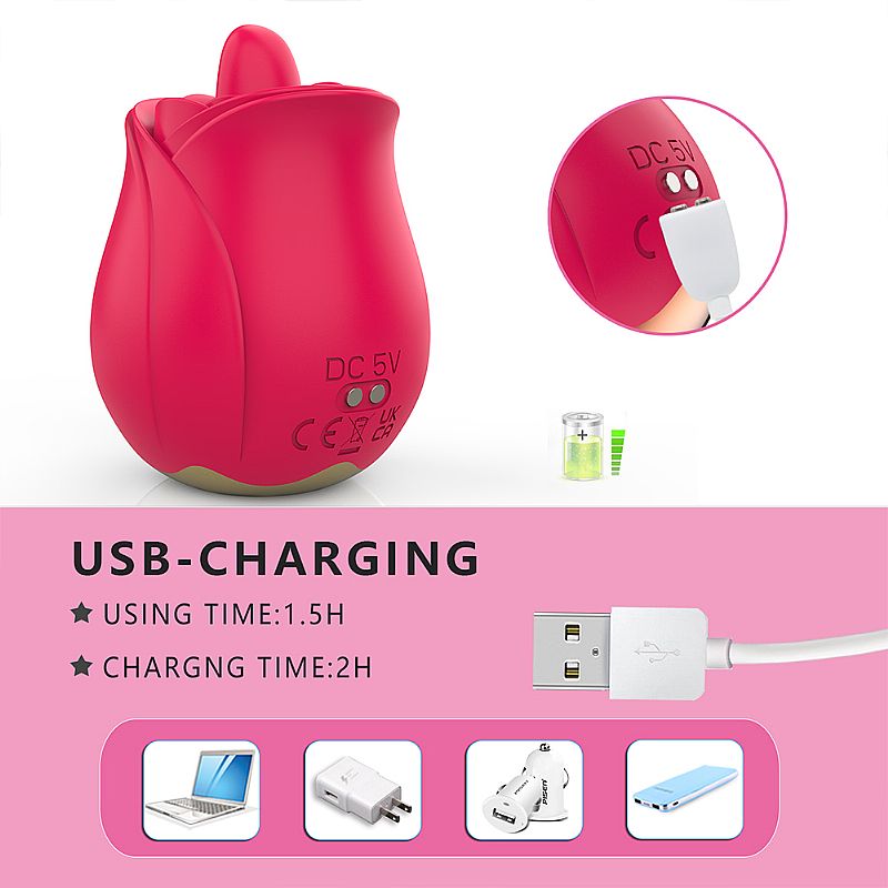 Rosa simuladora de sexo oral - 7550