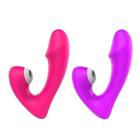 Vibro De Ponto G E Pulsador Clitoriano - 6614