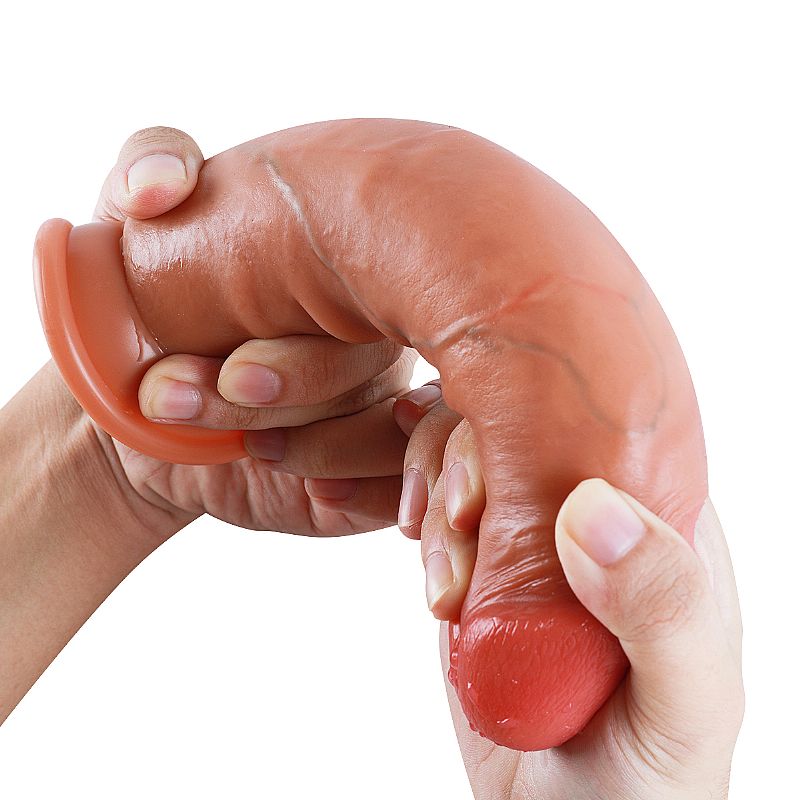 Pênis Realístico com Dupla Camada - 20x4,5cm - 7840