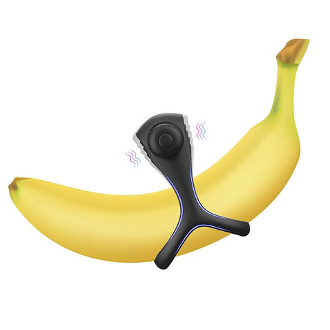 Anel Peniano Duplo com Vibrador - 7755
