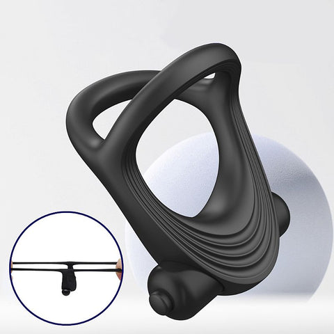 Anel Peniano Duplo com Vibrador - 7755
