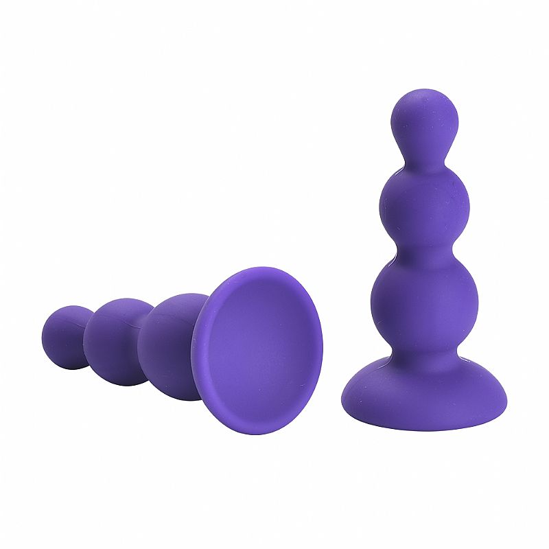 Plug Escalonado em Silicone - 7911