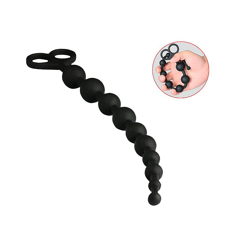 Plug Anal - Escalonado em silicone - 34 cm - 7919